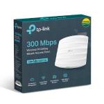 Access Point TP-Link EAP110 N300 Wireless Montavel em Teto