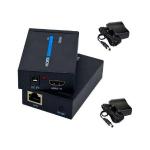 Extensor Hdmi via Cabo de Rede CAT5/CAT6 ate 60Mts