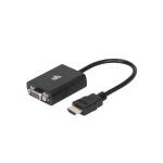 Cabo Conversor HDMI Macho para VGA Saída R/L com cabo P2,  5+ - 075-0823
