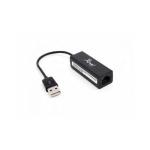 Adaptador USB para Placa de Rede Rj45 10/100 com  Rabicho knup HB-T80  