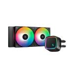 Watercooler DeepCool Gammaxx LE500 RGB 240mm Preto R-LE500-BKLNMC-G-1