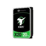 HD Seagate 20TB Servidor Exos X20, 7200 RPM, 256MB, 3.5, SATA, 6GB, 512E, 4KN - ST20000NM007D