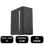 Computador Hawkeye Intel Core I7 3770 3.4Ghz 8GB de Memoria , SSD 240 Hdmi, Vga -  HKI78G2S480