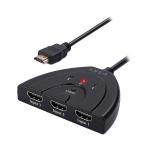 Switch Spliter 3X1, 3 entradas Hdmi e 1 saída Hdmi 1080P V1.4 3D