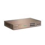 Switch IP-Com 8pt Gigabit POE Gerenciado 8GE+2SFP L2 - G3310P-8-150W