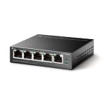 Switch TP-Link 05pt TL-SF1005LP 10/100 com 4 Portas POE Fas Ethernet - TPN-0249