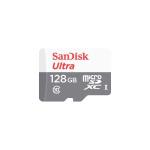 Cartão de Memória Sandisk 128GB  Ultra MicroSD UHS-I Classe 10 - SDSQUNR-128G-GN3MA *