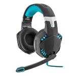 Headset Gamer Trust GXT363 Vibration 7.1 Preto/Azul, T20407