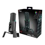 Microfone Streamer Trust Gaming GXT 258 Fyru, LED, USB - 23465