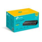 Switch 8 Portas TP Link LiteWave Case Plástico Gigabit 10/100/1000Mbps - LS1008G